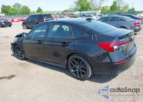2022 Honda Civic Sport z USA, uszkodzony, nr VIN 2HGFE2F53NH567009